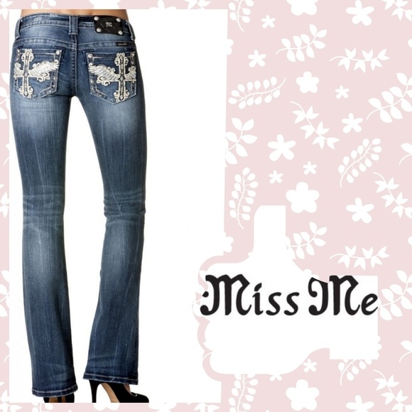 Miss Me Denim - 💋EUC. MISS ME BOOTCUT SZ 25. INSEAM 33